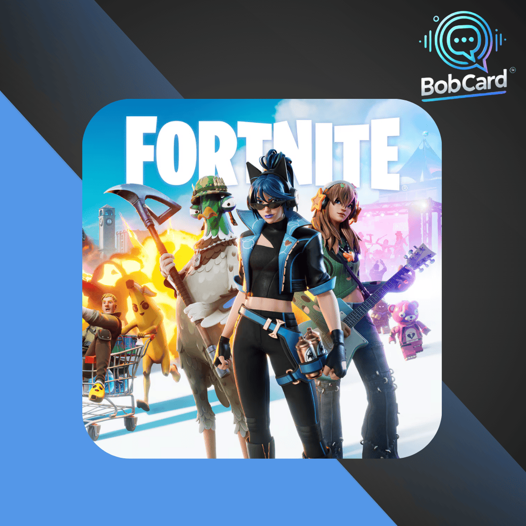 Fortnite in Lebanon - Buy V-Bucks and Battle Pass all you need can find in Bob Card - Bob card in Lebanon
